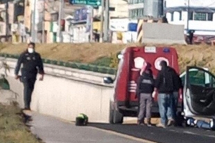 Localizan cuerpo de un hombre en Paso a desnivel de Las Torres