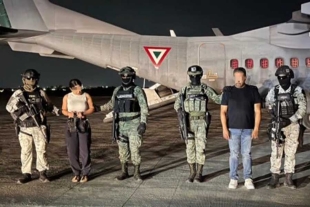 Sedena informó esta noche en un comunicado que la captura se logró sin uso de violencia