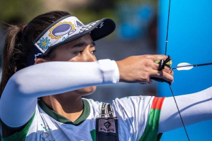 La actividad para la arquera mexicana no se detiene