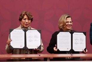 Este día en conjunto con el Instituto Nacional de las Mujeres, se firmó una serie de acuerdos