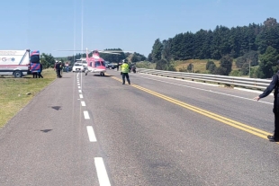 Lucia N”, resultó herida de gravedad al caer durante una carrera