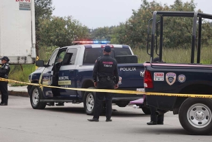 La zona quedó al resguardo de seguridad pública municipal 