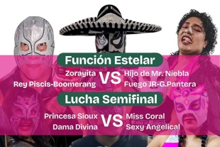 El cartel también incluye a Dragón de Fuego JR, Iron Fly y Rencor Negro