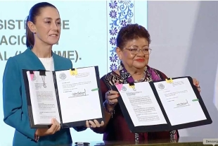 En su conferencia destacó que la reforma judicial es constitucional y se instrumentará la organización.