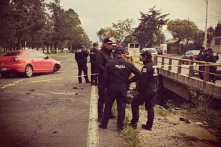 Muere elemento de la SSEM en accidente en la Toluca-Palmillas