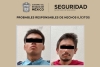 Detienen a dos hombres por su posible participación en el delito de secuestro exprés