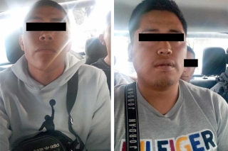 Detienen a cuatro hombres por agredir a policía municipal en el centro de Toluca