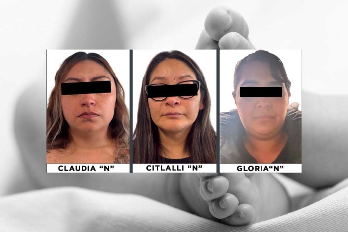 Claudia “N”, Citlalli “N”, Gloria “N” y otros empleados fueron puestos a disposición de la Autoridad Judicial