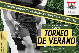 Los partidos se disputarán dos veces por semana, todos los jueves y viernes en horario vespertino de 4 a 7 de la tarde