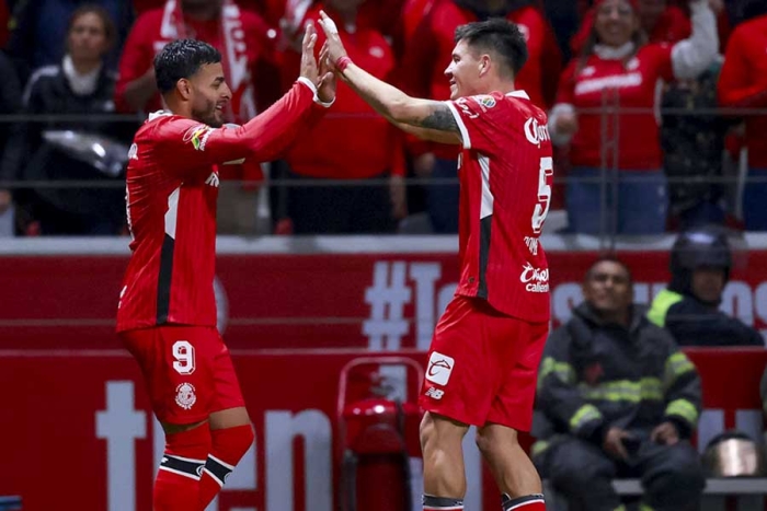 Toluca suma su quinto triunfo en el torneo