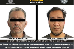 Se trata de Gabriel Rafael &#039;N&#039;, de 57 años de edad, y Paulo Alberto &#039;N&#039;, de 36 años