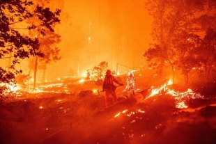 El equipo descubrió que los incendios forestales extremos han duplicado, “con creces”