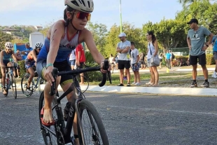 La misma Andrea Romina volvió a subir al podio al obtener el bronce en su categoría individual 