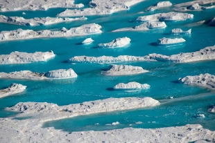 Los especialistas creen que es probable que los lugares de la Antártida que actualmente no tienen agua o aguanieve poco a poco empiecen a cambiar. 