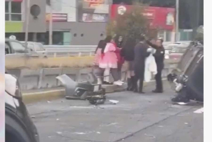 Automovilistas que presenciaron el percance alertaron a los cuerpos de emergencia