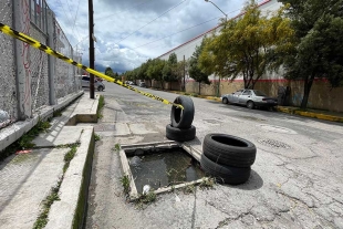 Registro sin tapa en la Nueva Oxtotitlán
