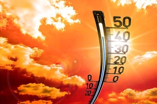 La temperatura promedio del aire en superficie en noviembre se situó 1.62 grados centígrados