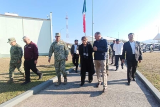 Refuerzan seguridad en Texcaltitlán con la llegada del General Brigadier Rubén Ortiz Cano