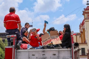 Moreno Bastida destacó el desempeño del cuerpo de bomberos municipal como “el corazón de una ciudad”