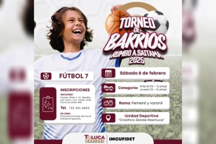 Para ser parte de esta gran fiesta deportiva, las inscripciones ya están abiertas en las oficinas del IMCUFIDET