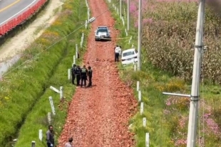 Los hechos se registraron la tarde de este domingo a un costado de la carretera Toluca-Valle de Bravo en la colonia Lerdo de Tejada.