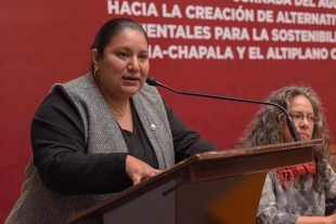 Se debe terminar con el despojo y los negocios del agua: Beatriz García y Pedro Barragán.