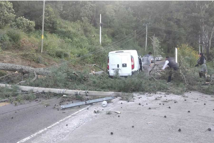 El tránsito continúa afectado