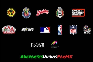 Las organizaciones más importantes del deporte mexicano se unen en pro de la solidaridad