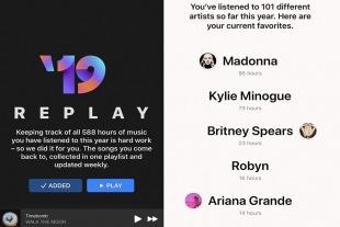 Apple Music estrena Replay 2019